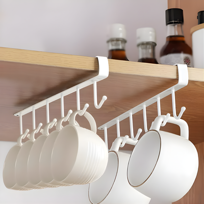 Wall Mounted Mug Hooks Organizer (1 pcs)