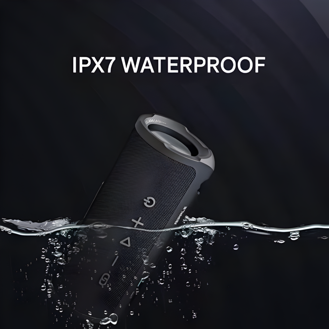 HiFuture Ripple IPX7 Portable Wireless Speaker Blue