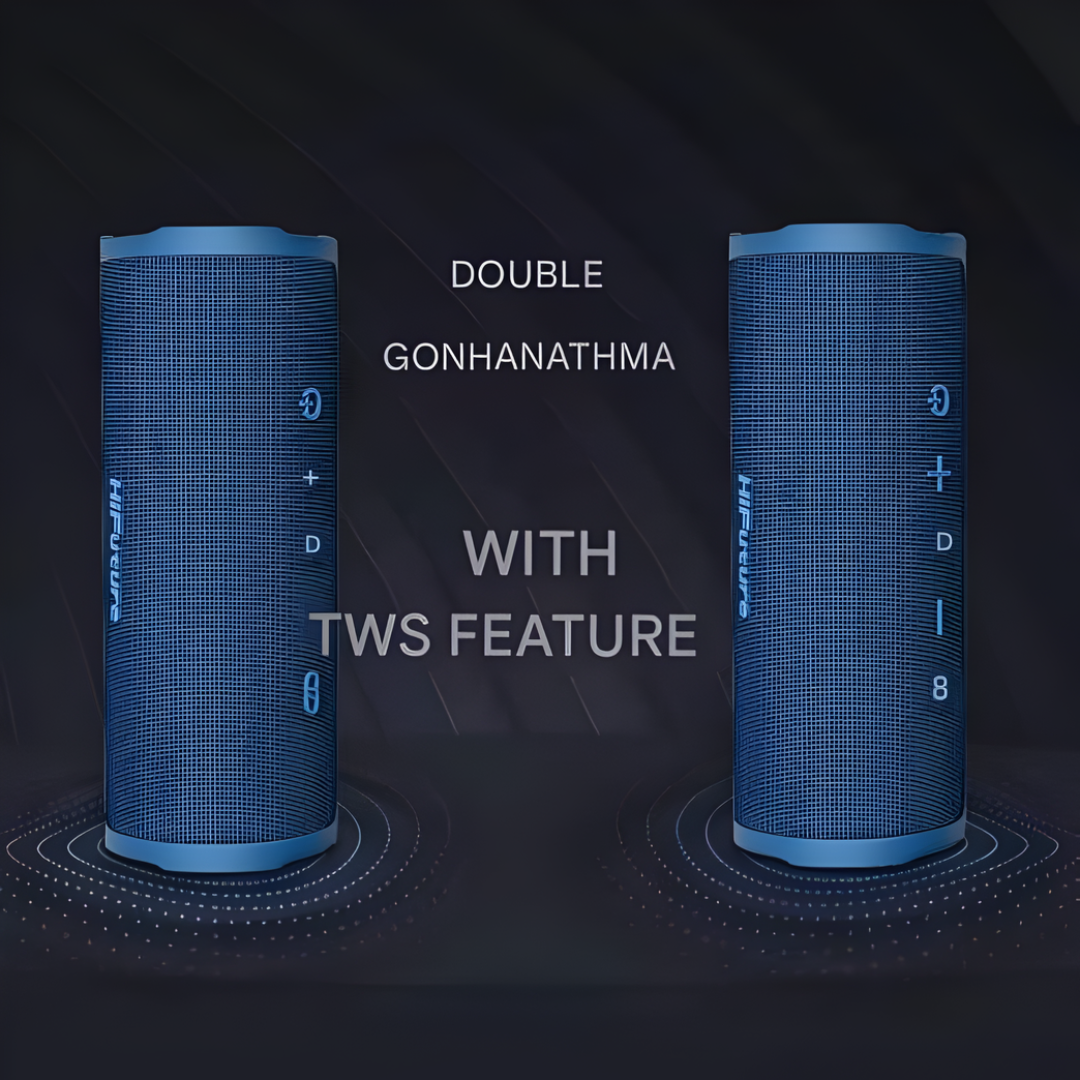 HiFuture Ripple IPX7 Portable Wireless Speaker Blue