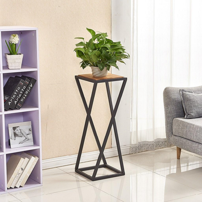 Wooden Single Plant Stand