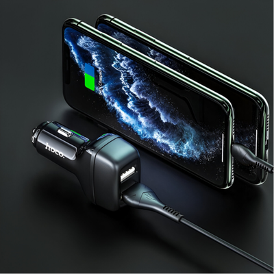 Car Charger Hoco Lightning Z36 Dual Port