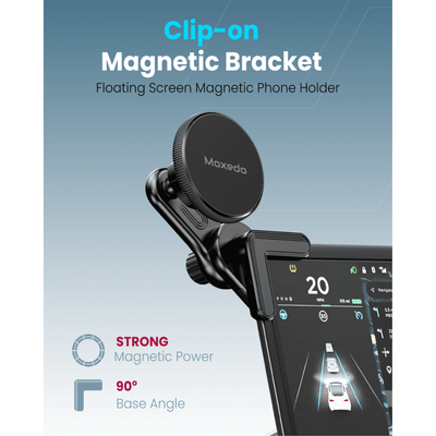 Clip-On Magnetic Phone Holder