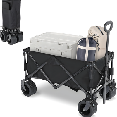 Foldable Wagon Trolley Big Wheels
