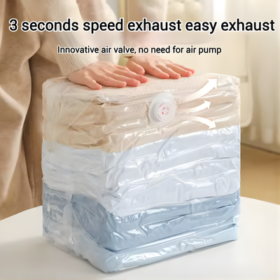 Vacuum Compression Bags non-pumping 5 Pcs