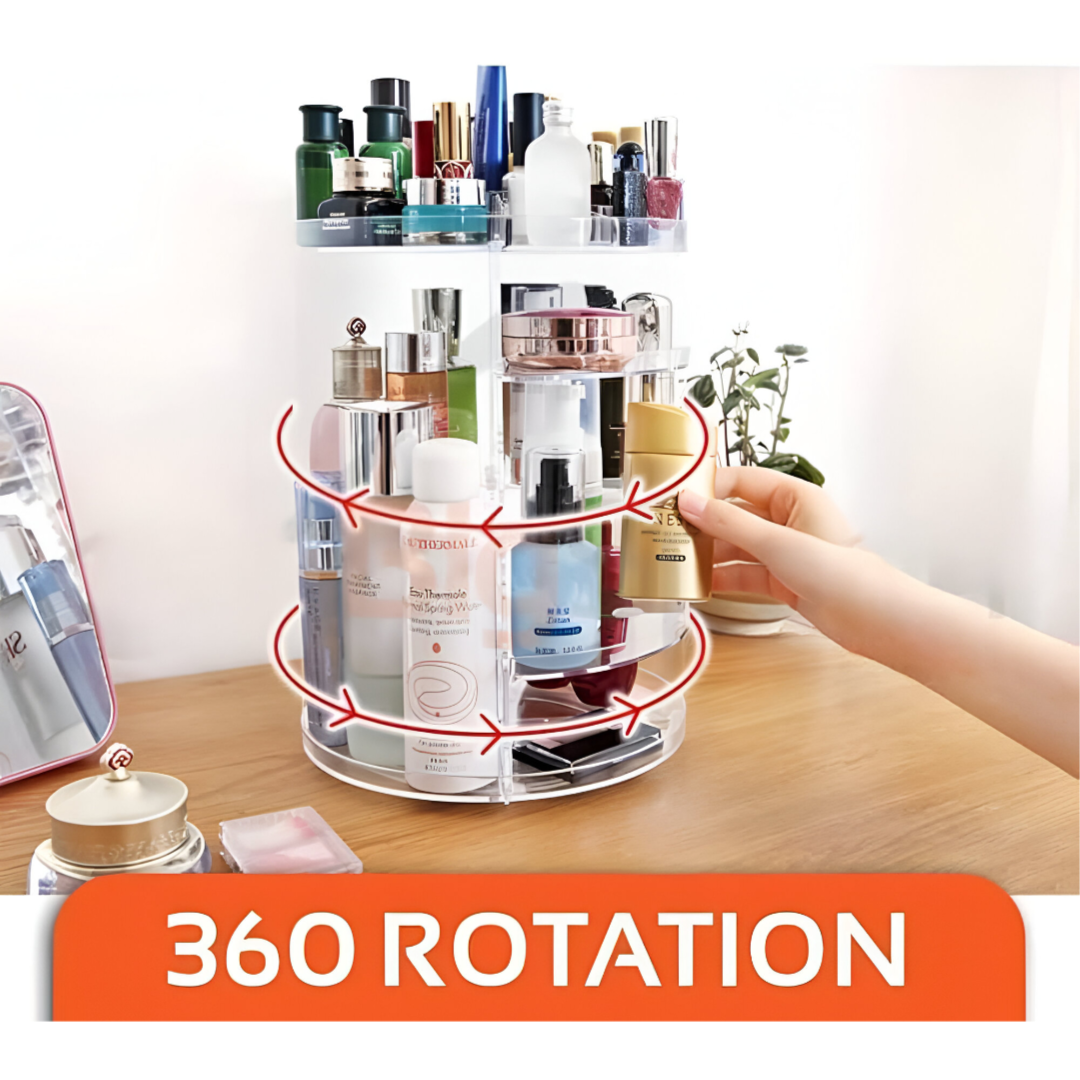 Cosmetic Storage Box Rotative