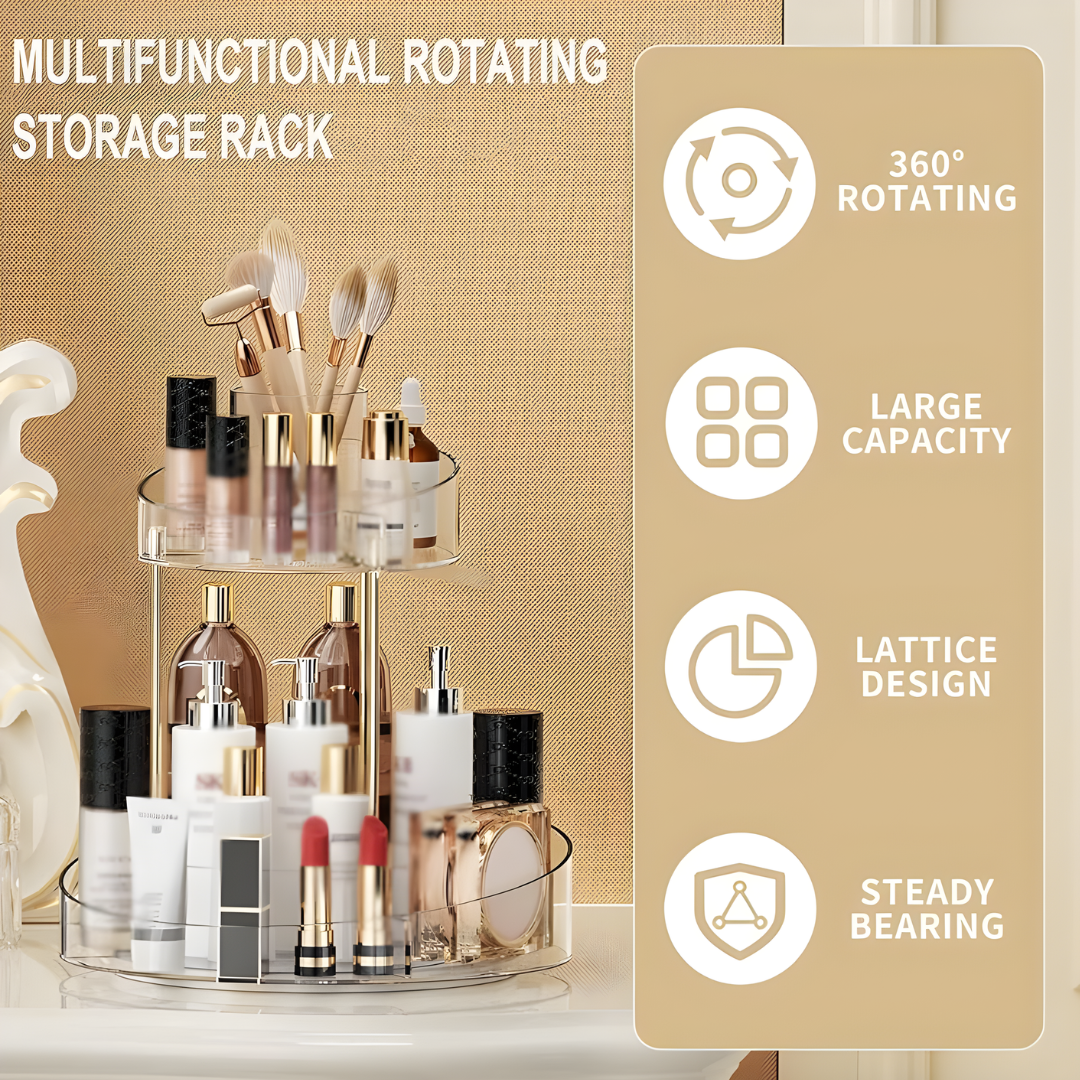 Cosmetic Double storage Rack SQ-3474