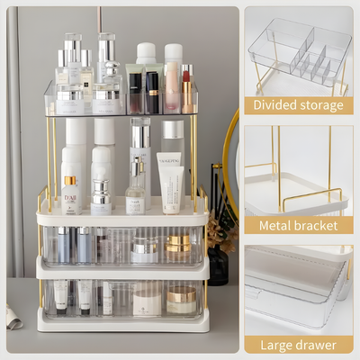 Cosmetic Storage Organizer 2 Drawers SQ-3472