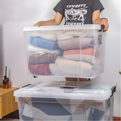 Plastic Transparent Storage Box 50 Liter