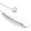 Power Strip Surge Protector 6 AC-3Usb Socket Moxedo