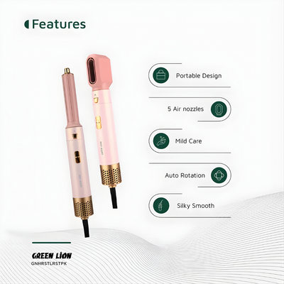 Green Lion 5 in 1 Professional Hair Styler 2