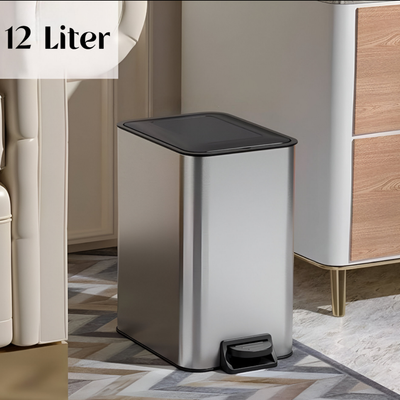 Stainless Steel Trash Can 12 Liter