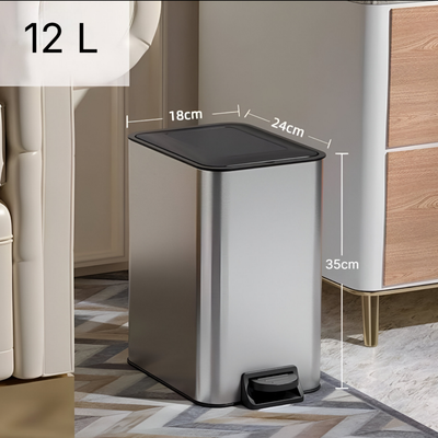 Stainless Steel Trash Can 12 Liter
