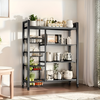 Multi-Tier Kitchen Storage Rack Organizer