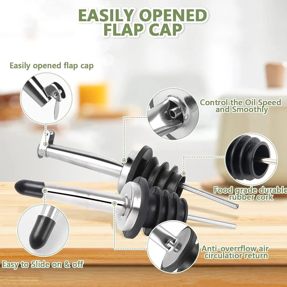 Oil Dispenser Bottle Set 2 Bottles