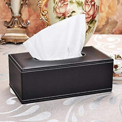 Tissue Box Leather