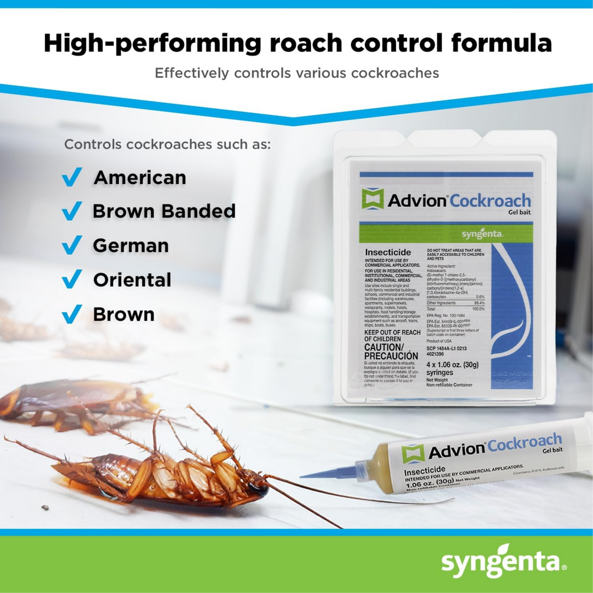 Advion Cockroach Gel Bait
