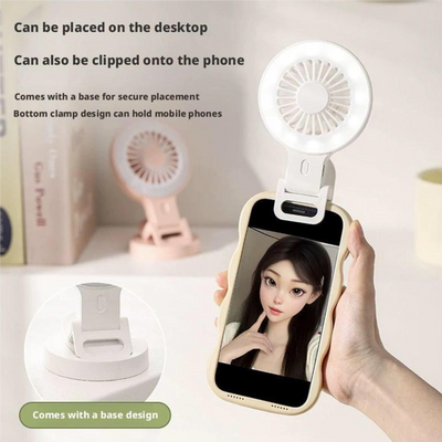 Cell Phone Clip Fan