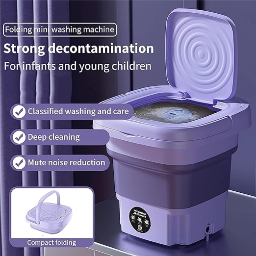 Mini Foldable Washing Machine