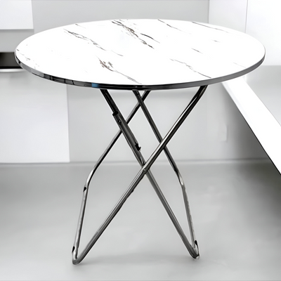 Foldable Round Table Indoor And Outdoor