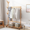 Clothes Hanging Rack Wooden