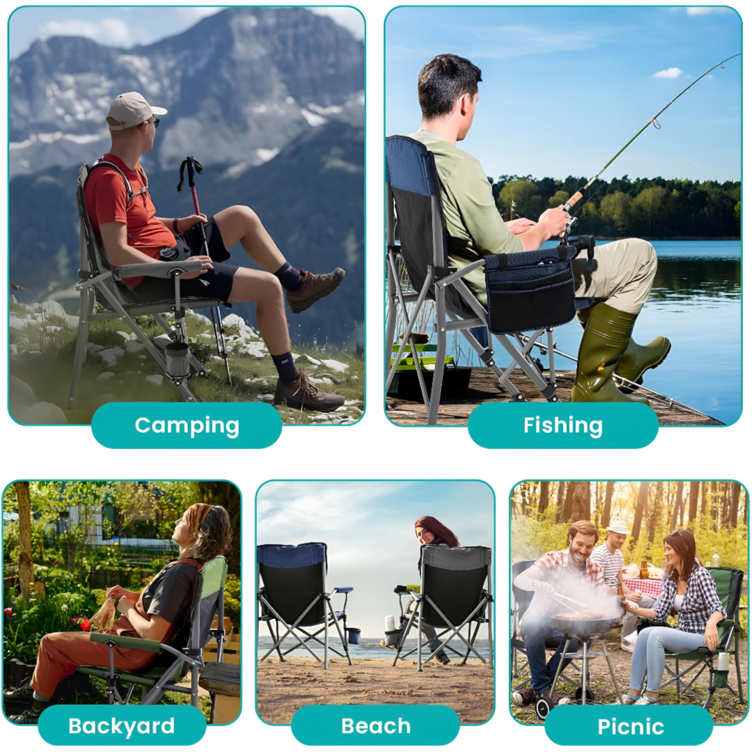 Portable Folding Camping Chair Lb-20779