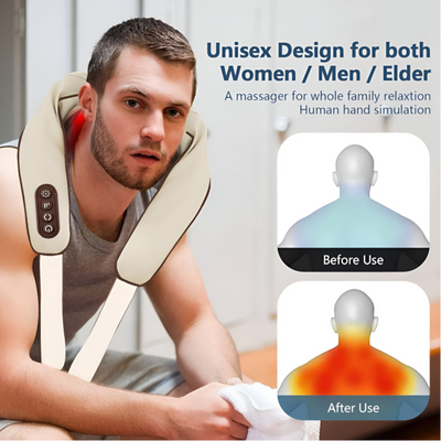 Neck Massager with Shoulder Massager