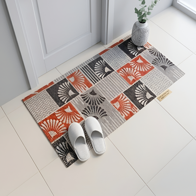 Geometric Printed Floor Mat
