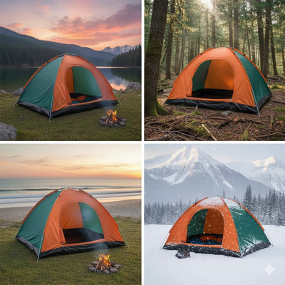 Outdoor Camping Tent Sinlge Door 2X2.5M
