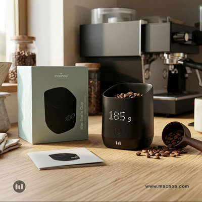 Macnoa Macscale Cup, Digital Coffee Dosing Scale