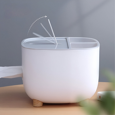 Multifunction Desktop Tissue Box