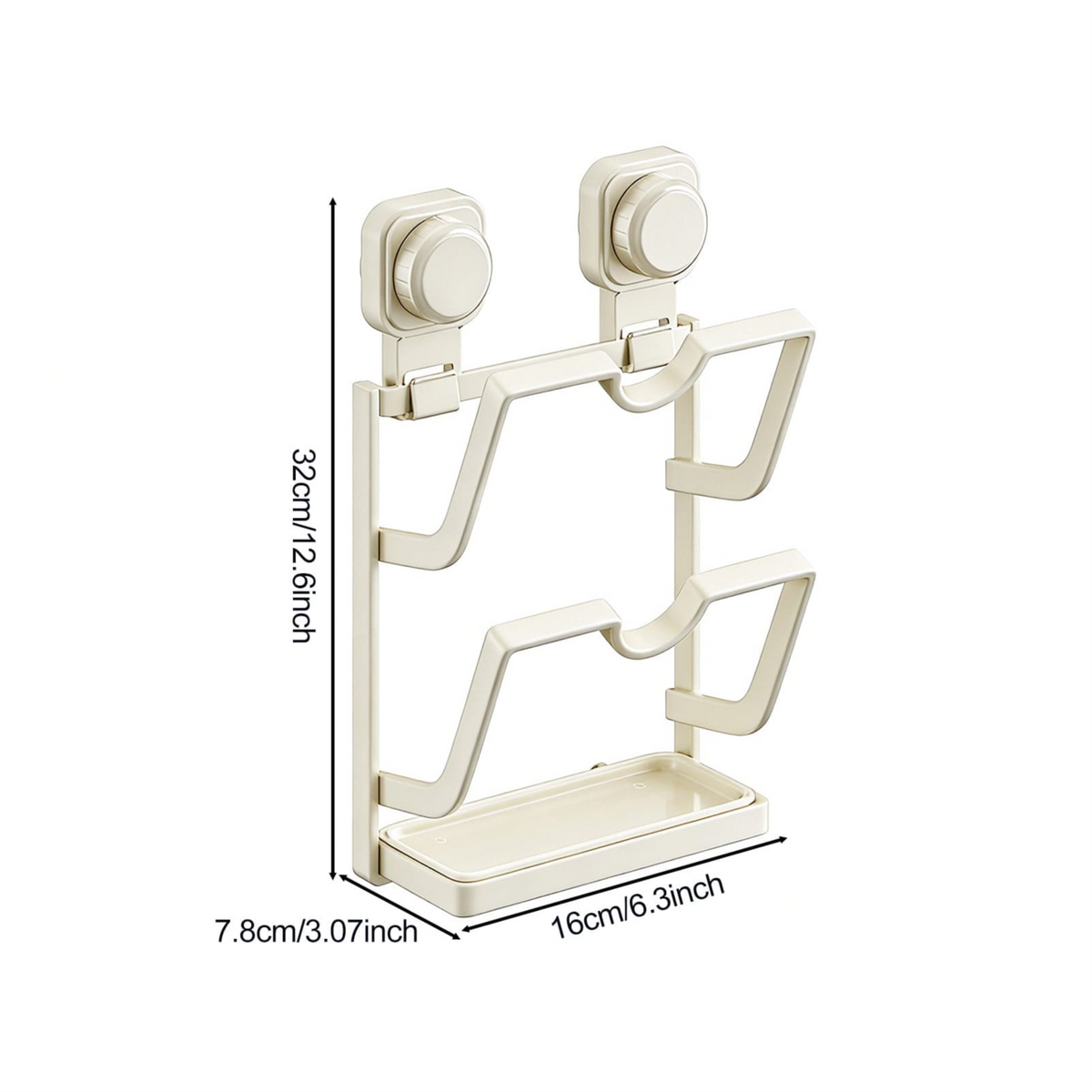 Multifunctional Pot Lid Rack