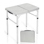 Small Folding Aluminum Picnic Table 65X45Cm