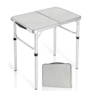 Small Folding Aluminum Picnic Table 65X45Cm