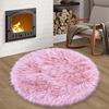 Fluffy Round Rug Floor Carpet