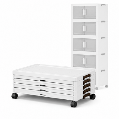 5 Layer Foldable Storage Cabinet