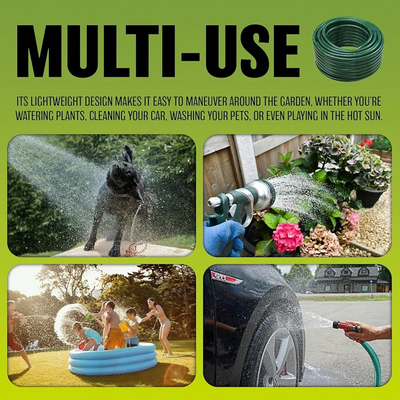 Garden Washing Hose Set 20 Meter