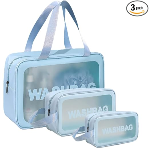 Travel Toiletries Organizer Wash Bag 3 Set