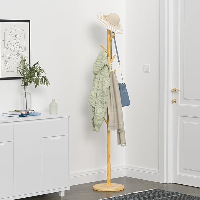 Coat Stand with 8 Hooks- 83-1
