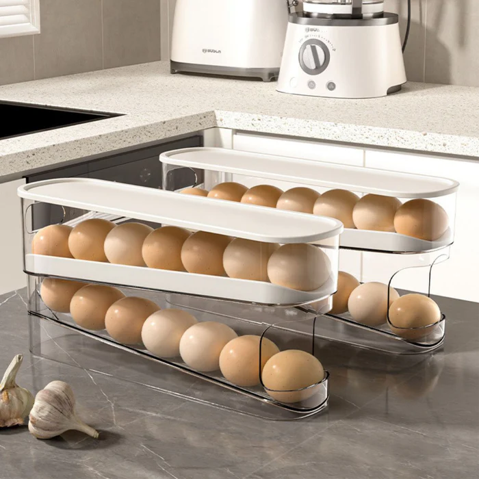 Rolling Egg Rack 2 Tier
