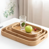 Bamboo Serving Tray Set 3 Pcs ND-32449P