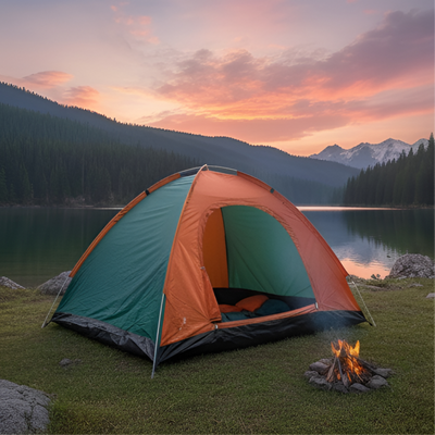 Outdoor Camping Tent Sinlge Door 2X3M