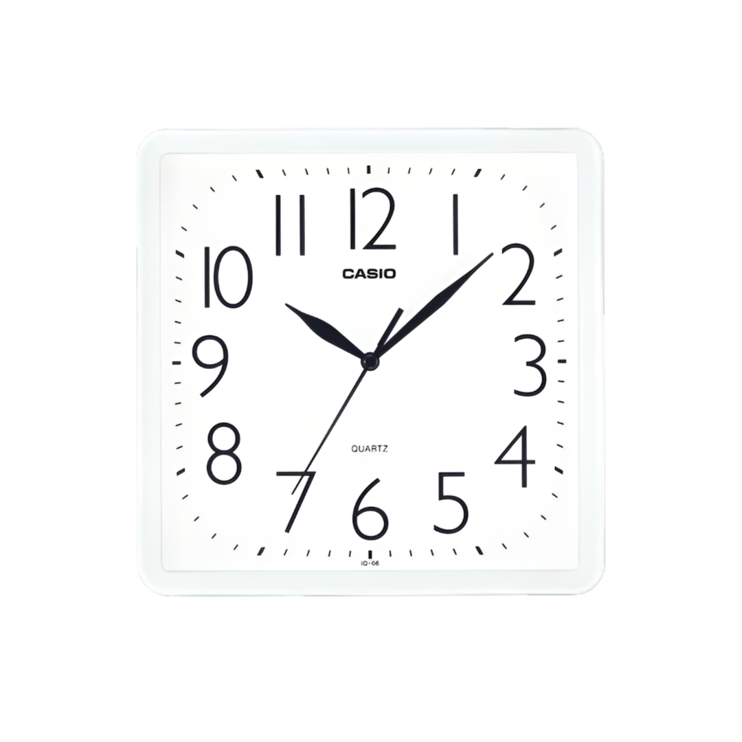 Casio Wall Analog Clock Square IQ06-7DF