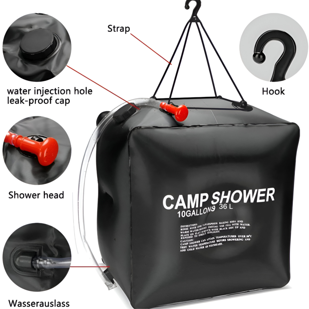 Camping Shower Bag 36 Liter