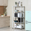 Foldable Kitchen Storage Rack 5 Layer White