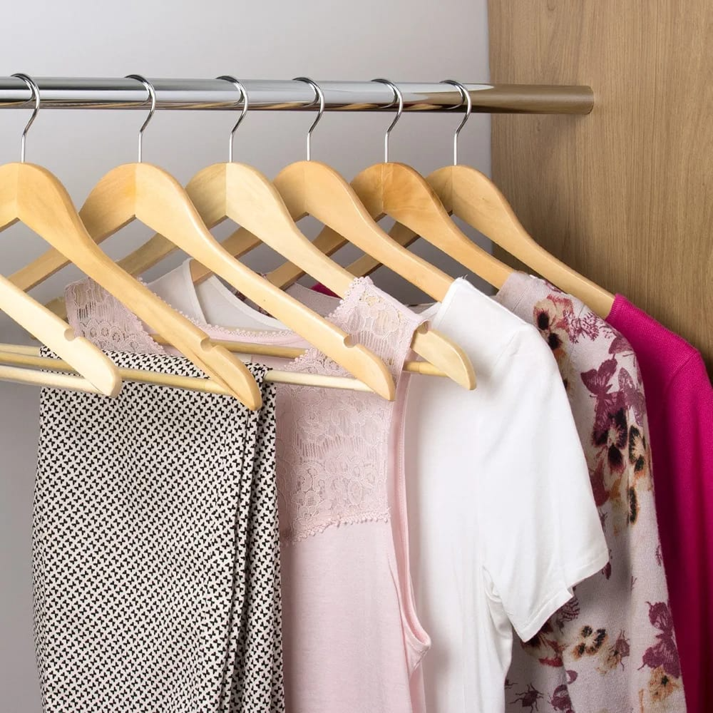 Wooden Clothe Hangers 5 Pcs Set
