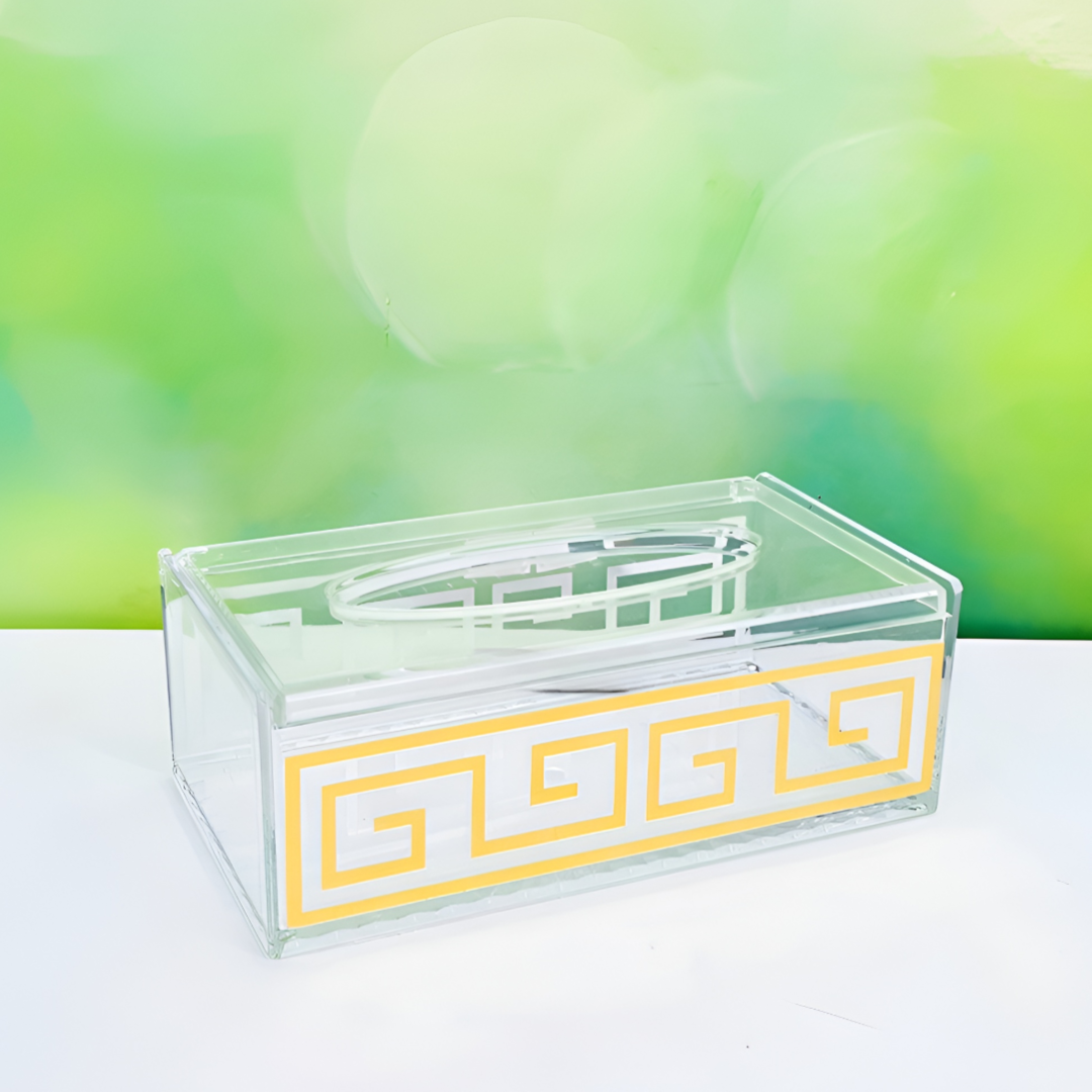 Acrylic Tissue Box Clear