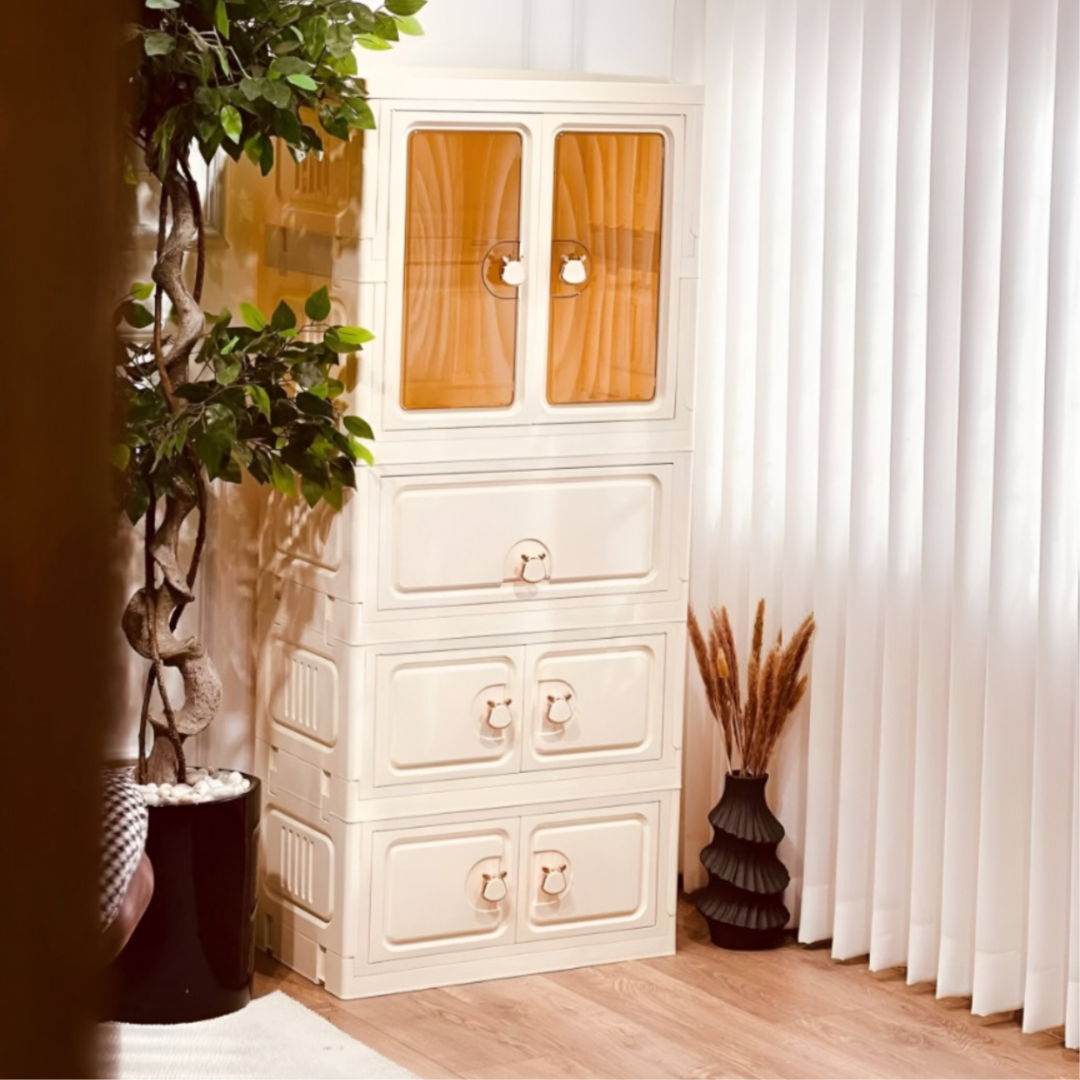 Kids Foldable Storage Wardrobe