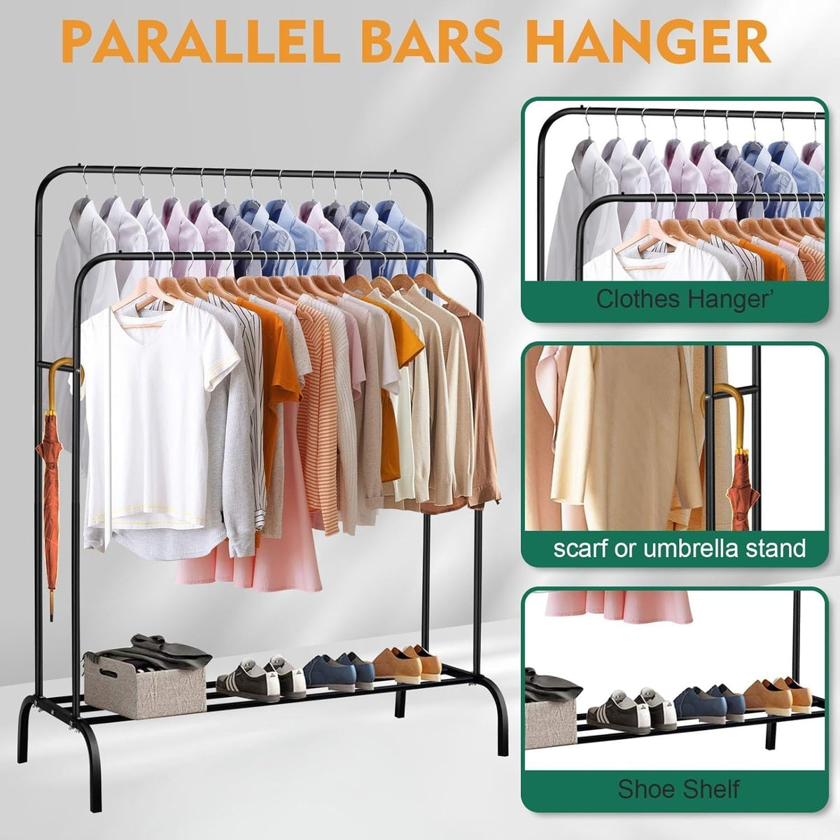 Clothes Hanger Double 35 kg