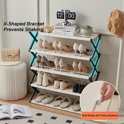 Foldable Shoe Rack 5 Layers
