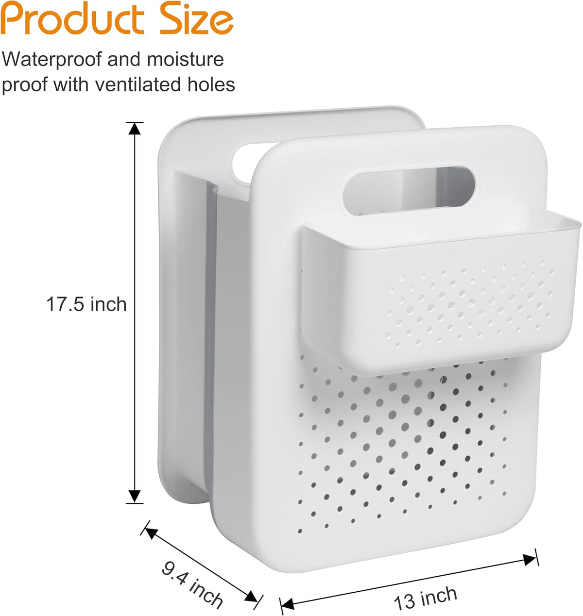 Wall Mounted Foldable Laundry Basket